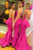 Sexy Mermaid Halter Sweep Train Sleeveless Backless Satin Bridesmaid Dresses OHS112 | Cathyprom