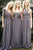 Cheap Sweetheart Floor Length Sleeveless Chiffon Ruffles Long Bridesmaid Dresses OHS109 | Cathyprom