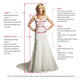 Appliques Floor-Length Straps Sheath Beach Wedding Dress SB3794
