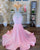 Sexy Beading Shining Beautiful Pink Prom Party Dress XS012