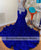 Sexy Blue Shining Long Prom Glamorous Evening Dress ZS0418