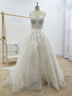 Beautiful A-Line Sweetheart Floor-Length Wedding Dress OHD076