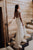 Sheath Bateau Cap Sleeves Sweep Train Lace Wedding Dress with Split OHD023 | Cathyprom