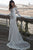 Elegant Mermaid Off-the-Shoulder Sweep Train Long Sleeves Ivory Lace Wedding Dress OHD222