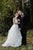 A-Line V-Neck Backless Floor-Length Wedding Dress with Appliques OHD251