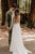 A-Line Bateau Long Sleeves Backless Chiffon Wedding Dress with Lace OHD256