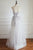 A-Line Sweetheart Floor-Length Ivory Tulle Prom Dress with Appliques Q78