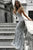 Mermaid Spaghetti Straps Backless Grey Prom Dress with Appliques L50 | Cathyprom