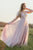 Mismatched A-Line Floor Length Colorful Chiffon Long Bridesmaid Dress OHS142