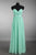Simple A-line Sweetheart Ruched Chiffon Mint Long Prom Dress Z25