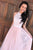 A-Line Halter Floor-Length Pink Tulle Prom Dress with Sash Lace OHC100 | Cathyprom