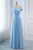 A-line Off the Shoulder Sleeveless Ruched Prom Dress Lace up Party Dress OHC152 | Cathyprom
