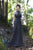 Chic Sexy A Line Halter Floor Length Sleeveless Long Chiffon Bridesmaid Dresses with Lace Applique OHS106 | Cathyprom