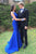 Decent Bateau Open Back Sweep Train Royal Blue Mermaid Prom Dress with Beading LPD56 | Cathyprom