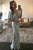 Mermaid V-Neck Cap Sleeves Floor-Length Light Grey Prom Evening Dress OHC012 | Cathyprom