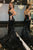 Sexy Black Sequined Split Prom Dress Sparkle Mermaid Strapless Long Evening Dress OHC030 | Cathyprom