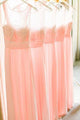 Chic A-line Scoop Neck Floor-length Sleeveless Chiffon Beading Bridesmaid Dresses OHS104 | Cathyprom