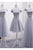 Elegant A Line Off-the-shoulder Lace-up Sleeveless Appliques Long Tulle Bridesmaid Dresses OHS114 | Cathyprom