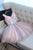 Sweet Pink Homecoming Dress Sexy A-line Short Prom Dress Party Dress OHM179