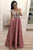 A Line Deep V Neck Sleeveless Beading Prom Dresses/Evening Party Dresses OHC171 | Cathyprom