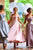 Chic Off-the-shoulder Ankle-length Sleeveless Appliques Satin Bridesmaid Dresses  OHS102 | Cathyprom