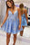 Chic Spaghetti Straps Short Lace up Prom Dress Appliques Homecoming Dresses OHM002  | Cathyprom