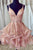 Luxurious A Line V Neck Short Homecoming Dresses with Beading OHM016 | Cathyprom