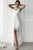 Detachable Train Sheath Jewel Sleeveless Lace Beach Wedding Dress OHD038 | Cathyprom