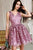 Gorgeous A Line V Neck Short Homecoming Dresses with Lace OHM022 | Cathyprom