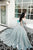 Unique A Line Sleeveless  Long Spaghetti Straps V Neck Prom Dress Simple Evening Dress OHC378 | Cathyprom