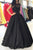 Sparkly Ball Gown Floor Length Black Sleeveless Long Tulle Prom Dresses OHC184 | Cathyprom