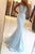 Sexy Mermaid/Trumpet Sweetheart Sleeveless Beaded Long Satin Prom Dresses OHC261 | Cathyprom