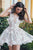 A-Line V-Neck Tulle Short Homecoming Dress with Appliques OHM040 | Cathyprom