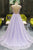 A Line V Neck Sleeveless Backless Beading Fashion Long Tulle Prom Dresses/Evening Dress OHC247 | Cathyprom