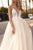  A-line Spaghetti Straps Floor Length Sleeveless Backless Romantic Tulle Bridal Gown Wedding Dresses OHD157 | Cathyprom