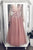 Sparkly A Line Round Neck Long Sleeve Lace Applique Long Pink Tulle Senior Prom Dress OHC350 | Cathyprom