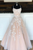 Long Spaghetti Strap Floor Length Sleeveless Criss-cross Tulle Lace Cute Pink Prom Dress 2020 LPD8