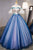 Ball Gown Off The Shoulder Short Sleeves Appliques Hand-Made Flower Tulle Organza Prom Dress/Evening Dress  OHC217 | Cathyprom