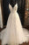 Ball Gown Lace Wedding Dresses A Line White Applique Wedding Gown Backless Bridal Gown OHD194