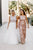 A-Line Crew Floor-Length White Wedding Dress with Appliques OHD078 | Cathyprom