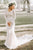 Mermaid V-Neck Backless Long Sleeves Lace Wedding Dress OHD022 | Cathyprom