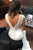 Mermaid Ivory Wedding Dresses Backless Lace Wedding Gown Custom Made Wedding Gown Bridal Gown OHD181