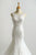 Mermaid Charming Scoop Neck Wedding Dress Lace Wedding Dresses Bohemian Bridal Gown OHD198