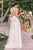 A-Line V-Neck Backless Bridesmaid Dress with Sequins Bowknot OHS061 | Cathyprom