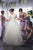 Mermaid Round Neck Long Sleeves Bridesmaid Dress with Appliques OHS034 | Cathyprom