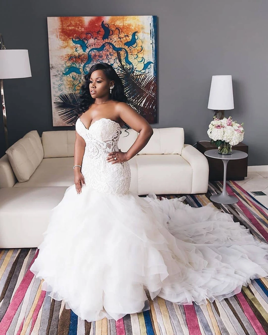 Ball Gown Trumpet/Mermaid Sweep Train Wedding Dress Sweetheart Lace Be cathyprom Ball Gown Trumpet/Mermaid Sweep Train Wedding Dress Sweetheart Lace Be cathyprom