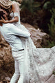 Mermaid Lace Sweetheart Elegant Bridal Long Wedding Dresses, Boho Bridal Dress Bridal Gown OVR100