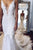 Sexy Chic Wedding Dresses Straps Appliques Sweep/Brush Train Backless Bridal Gown OHD220