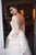 Charming A Line Tulle Sweep Train Long Sleeves Backless Prom Dress with Appliques OHC172 | Cathyprom