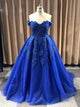 Ball Gown Cap Sleeve Lace Appliques Prom Dresses 2019 Burgundy Prom/Evening Dress PIN7114|CathyProm